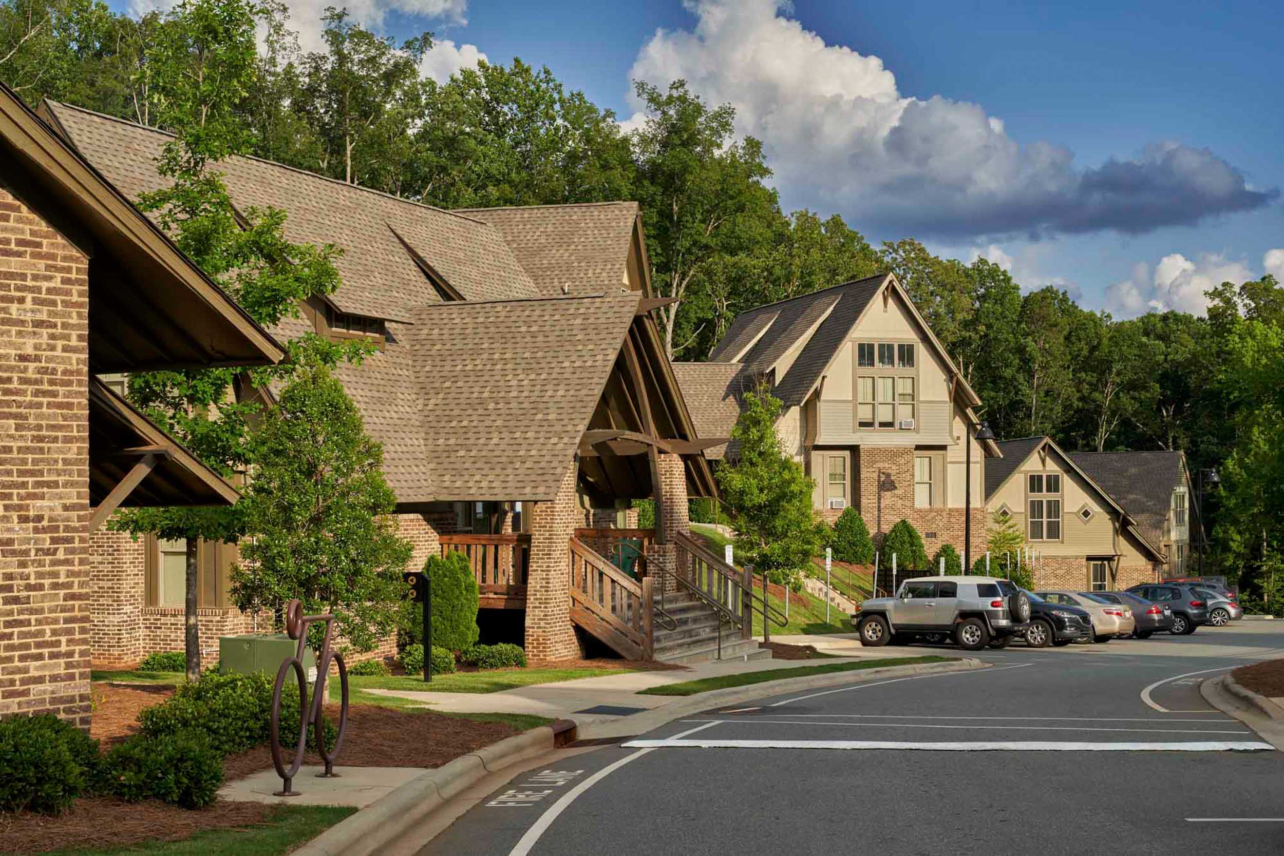 Streetview of Arcadia apartments