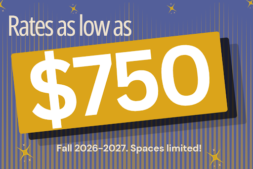 rates as low as $750 popup